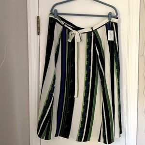 NWT NY Collection Striped Skirt - 3x